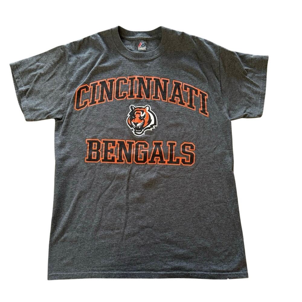 Cincinnati Bengals Gray Short Sleeve T Shirt - Men's M